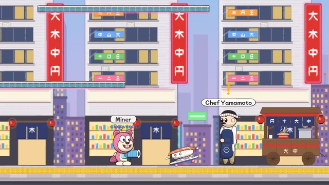 Tokyo, with Chef Yamamoto's food stall
